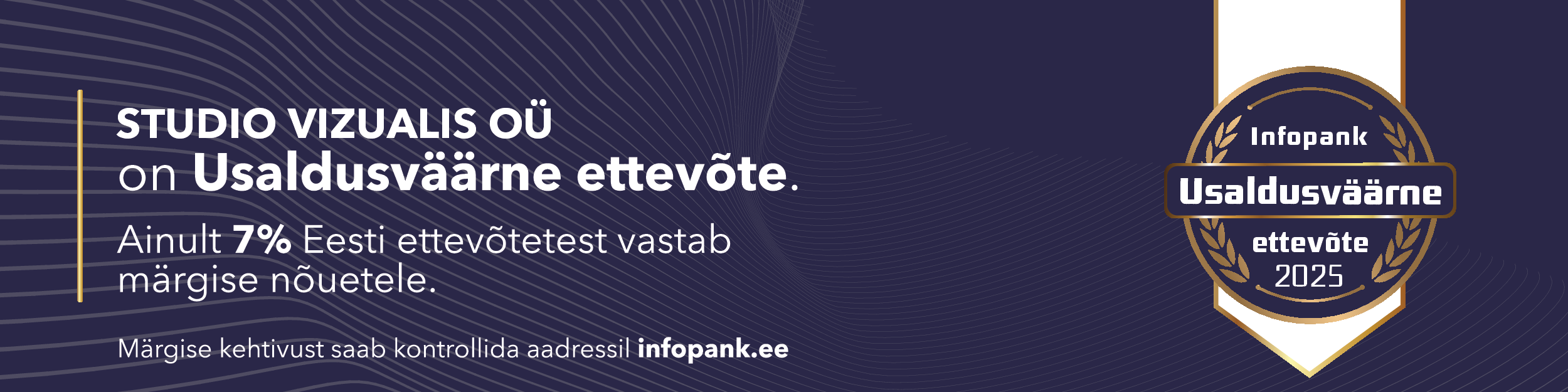 Usaldusväärne ettevõte 2025